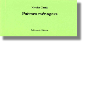 Couverture d’ouvrage : Poèmes ménagers