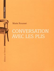 Couverture d’ouvrage : Conversation avec les plis