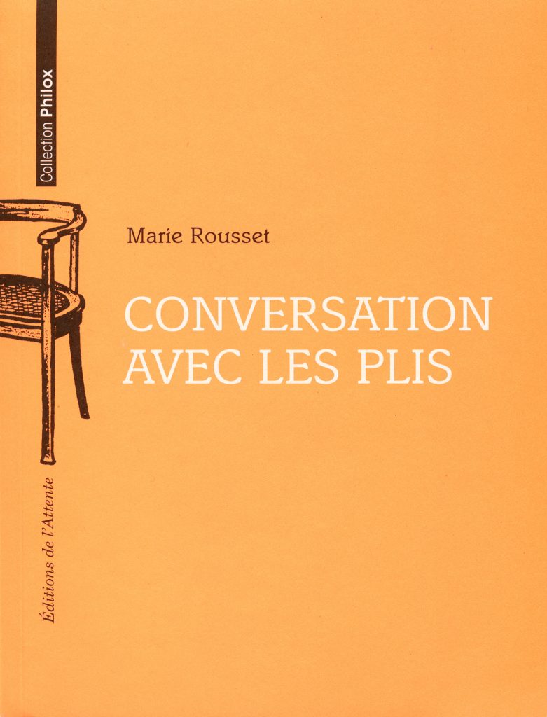 Couverture d’ouvrage : Conversation avec les plis