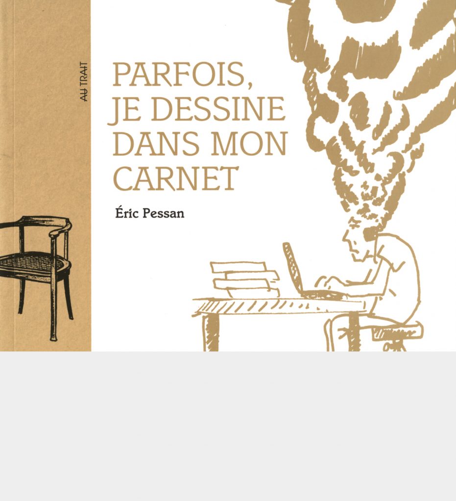 Couverture d’ouvrage : Parfois, je dessine dans mon carnet