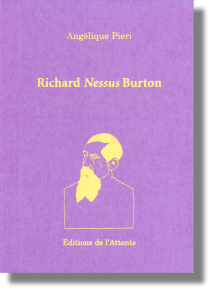 Couverture d’ouvrage : Richard Nessus Burton