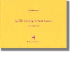 Couverture d’ouvrage : La fille du département Fiction