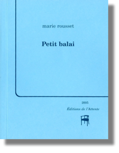 Couverture d’ouvrage : Petit balai