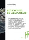 Des espèces de dissolution