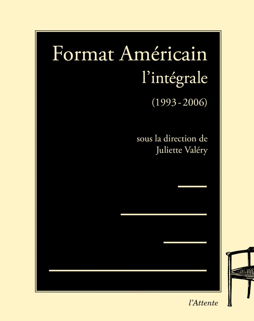 Couverture d’ouvrage : Format Américain – l’intégrale (1993-2006)